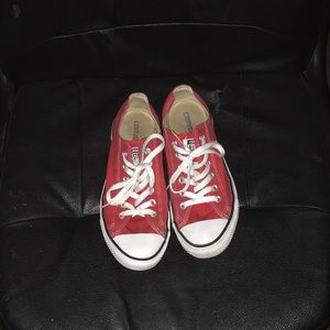 Low Red Converse Chuck Taylor